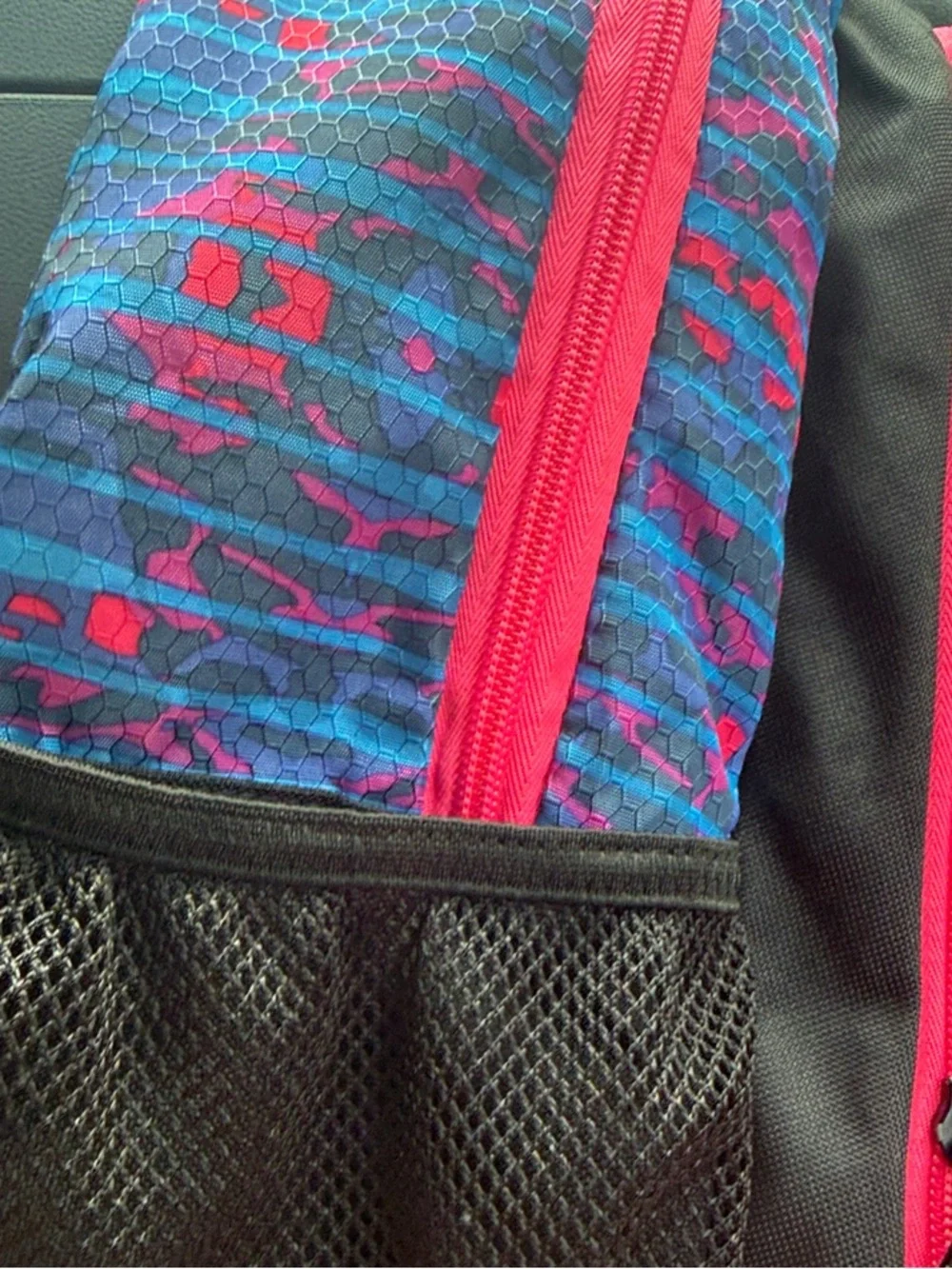 adidas Women's Blue & Pink Camouflage Pattern Backpack